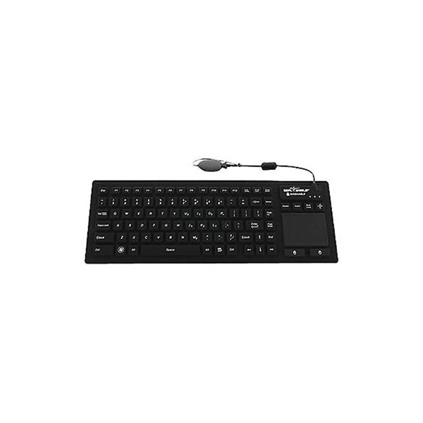 Skilledpower Seal Touch Glow Silicone Wired Backlit Keyboard SK2662922 - main